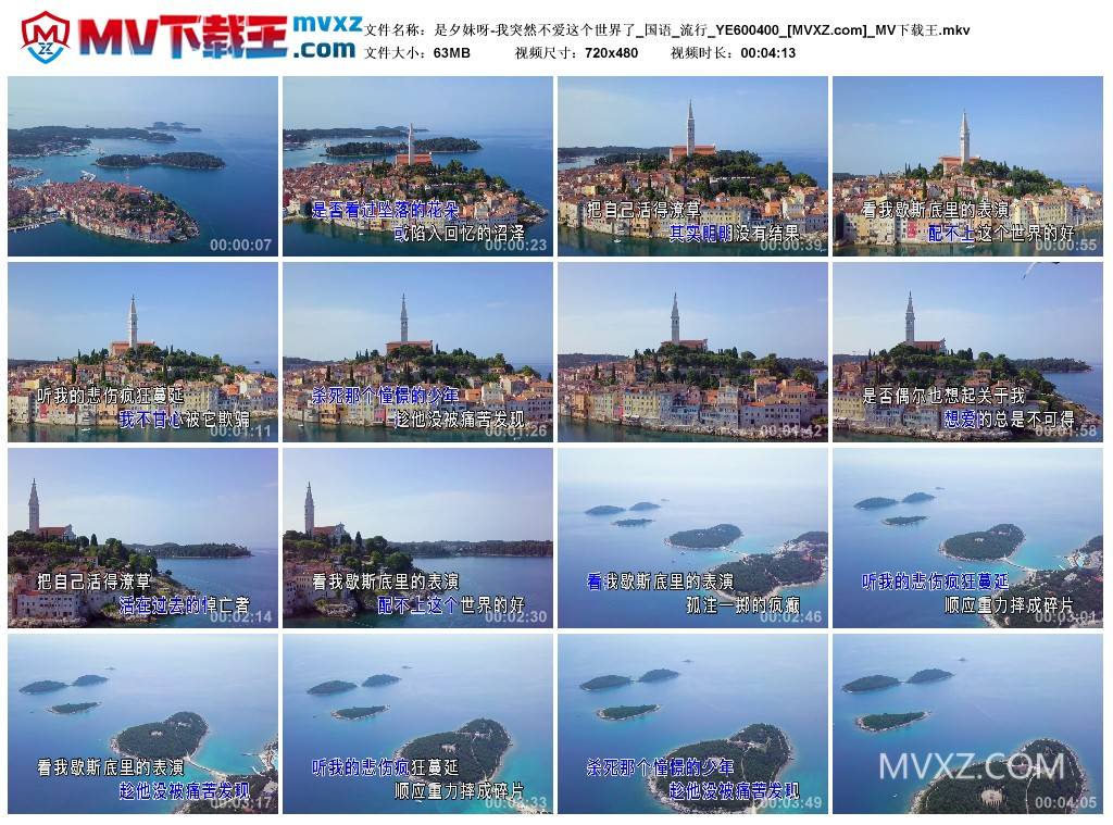 是夕妹呀-我突然不爱这个世界了_国语_流行_YE600400